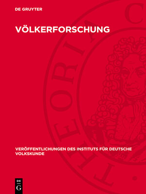 cover image of Völkerforschung